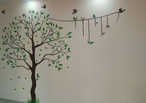 Birds on tree